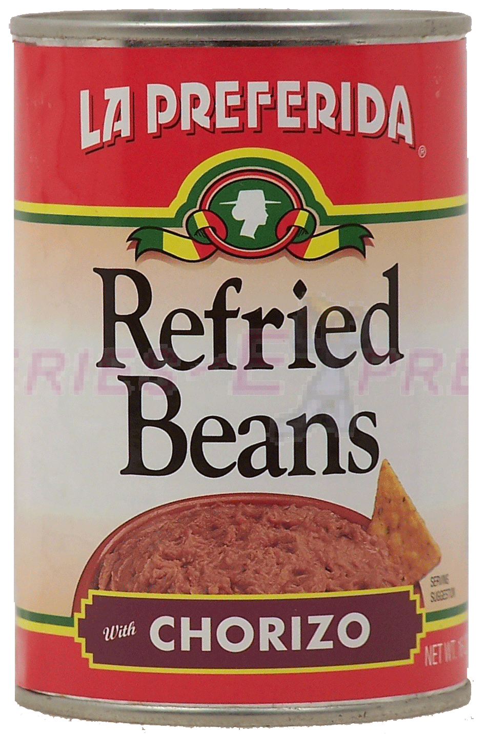 La Preferida  refried beans with chorizo Full-Size Picture